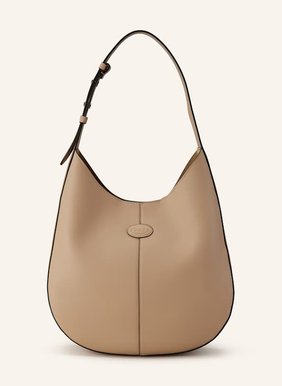 TOD'S Hobo bag with pouch LIGHT BROWN