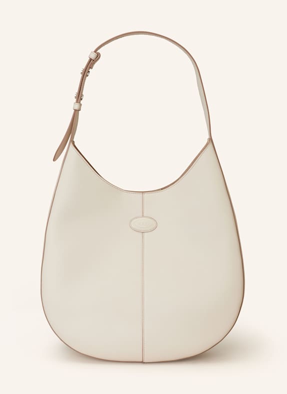 TOD'S Hobo bag with pouch CREAM