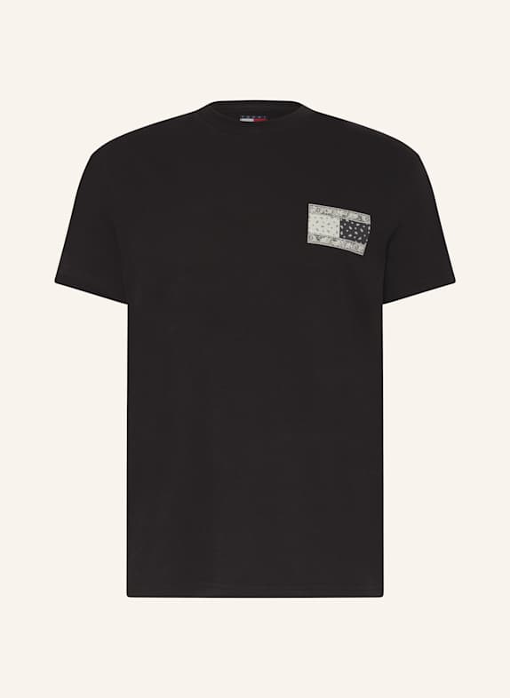 TOMMY JEANS T-Shirt SCHWARZ