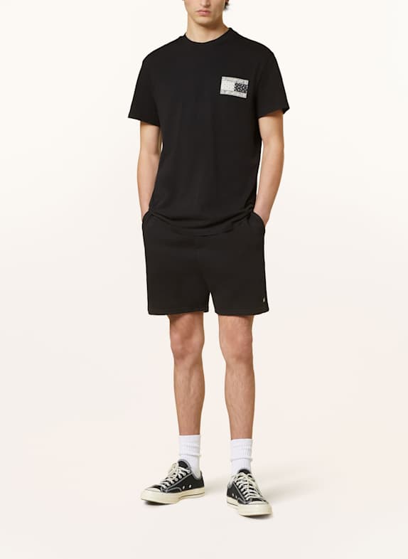 TOMMY JEANS Sweatshorts ZWART