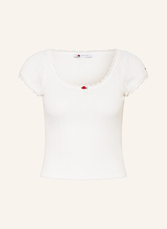 TOMMY JEANS T-Shirt ECRU