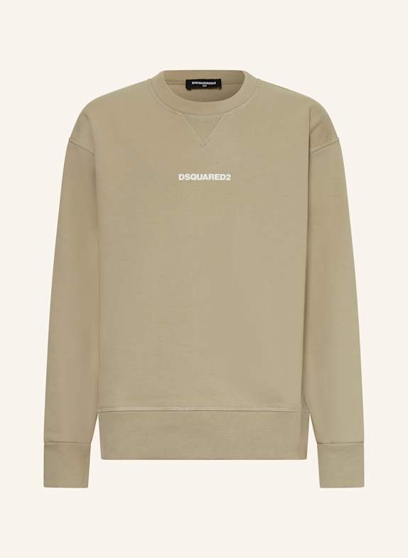 DSQUARED2 Bluza nierozpinana BEŻOWY