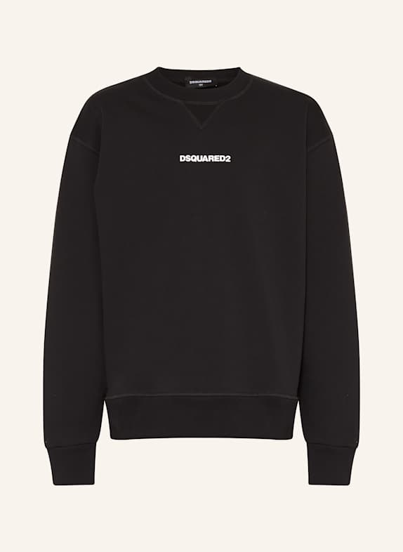 DSQUARED2 Mikina ČERNÁ