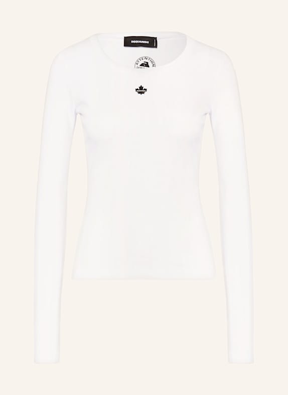 DSQUARED2 Longsleeve WEISS