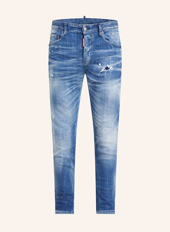 DSQUARED2 Jeans SKATER Extra Slim Fit 470 NAVY BLUE