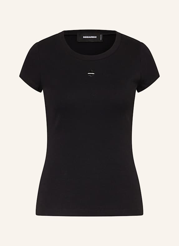 DSQUARED2 T-Shirt SCHWARZ