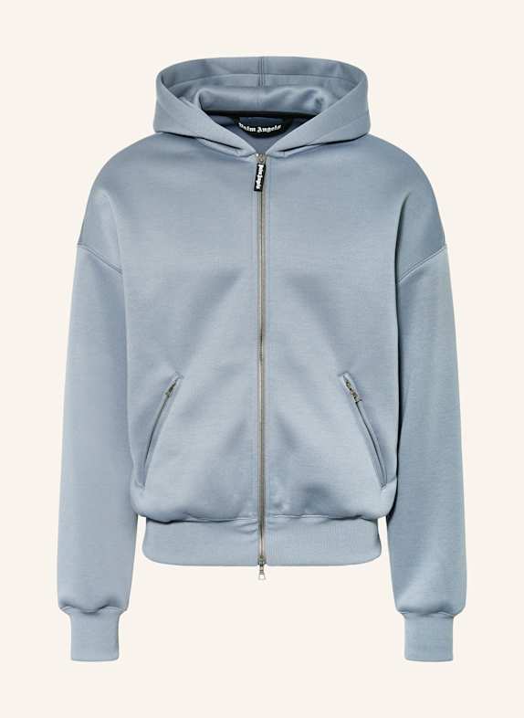 Palm Angels Sweat jacket BLUE GRAY