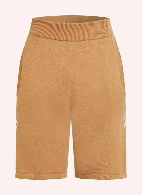 Palm Angels Knit shorts BEIGE/ ECRU