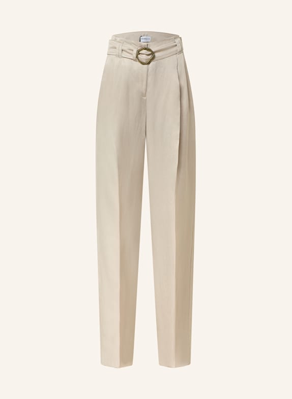 MARELLA Hose mit Leinen CREME