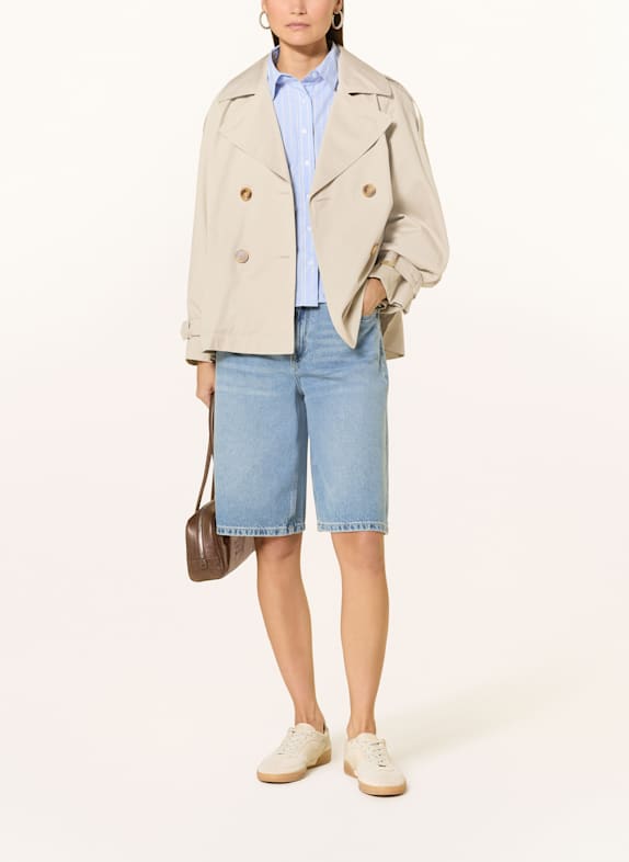 MARELLA Cropped-Trenchcoat CREME