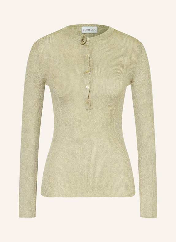 MARELLA Pullover mit Glitzergarn BRAUN