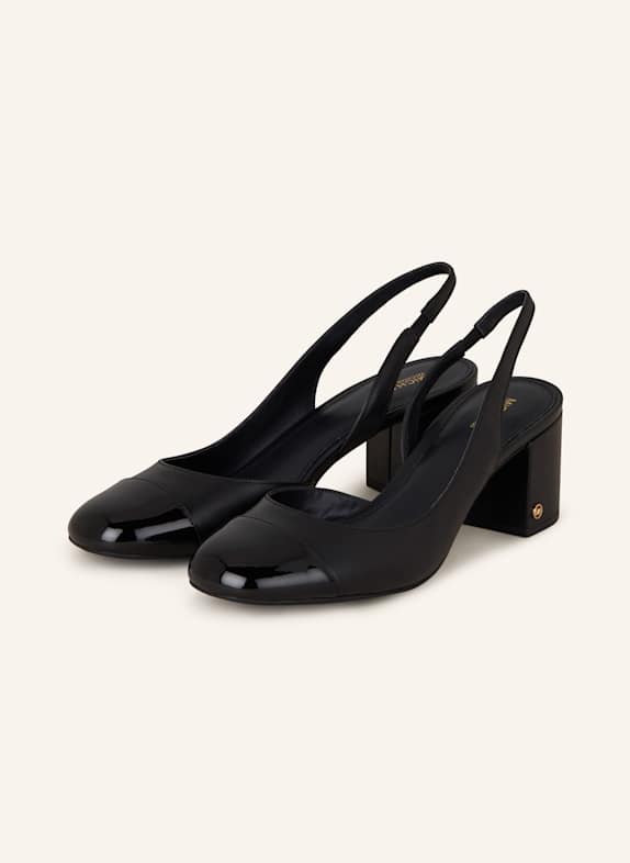 MICHAEL KORS Slingback pumps PERLA 001 BLACK