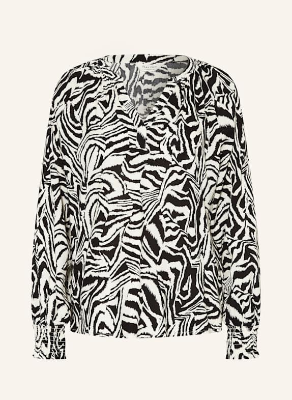 Part Two Blusenshirt TENNIEPW SCHWARZ / WEISS