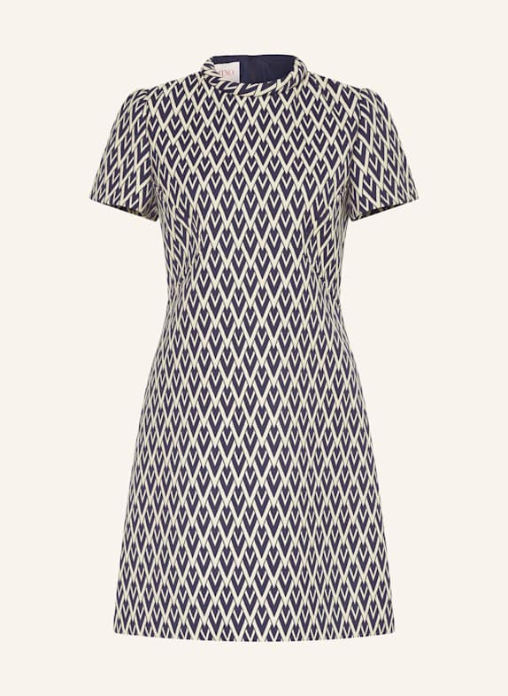 VALENTINO Etuikleid MOSSI DUNKELBLAU/ CREME