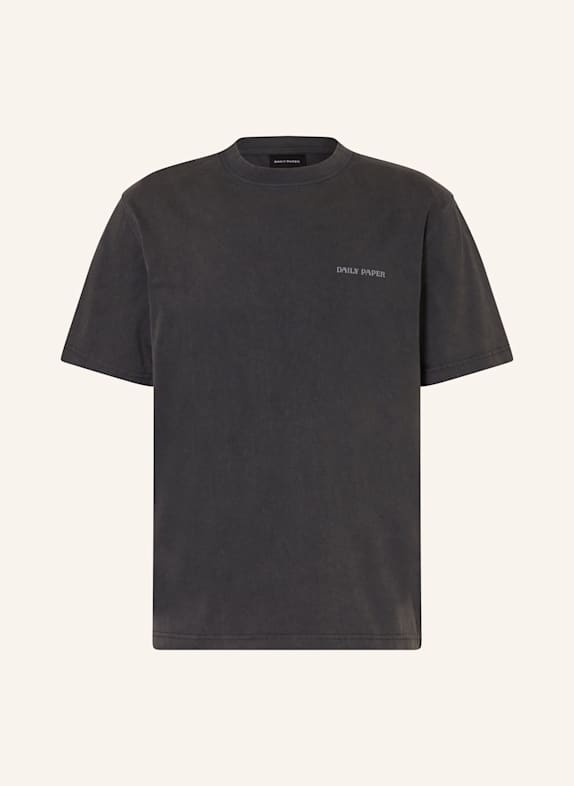 DAILY PAPER T-shirt SENSES BLACK/ LIGHT GRAY
