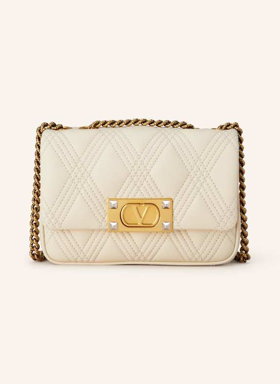 VALENTINO GARAVANI Schultertasche QUILTIE 67 SMALL CREME
