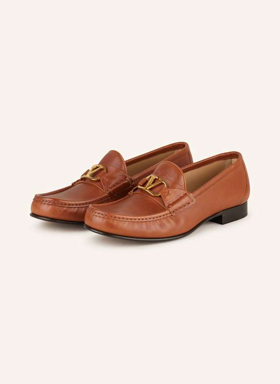 VALENTINO GARAVANI Loafer VLOGO SIGNATURE BRAUN
