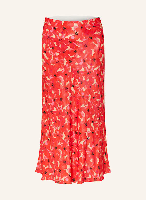 FABIENNE CHAPOT Satinrock LAURENT ROT/ PINK/ ECRU
