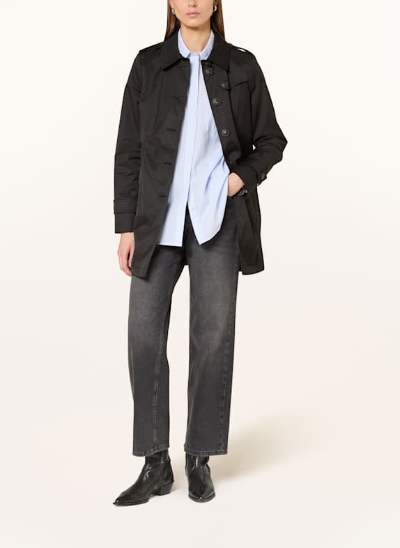 FUCHS SCHMITT Trenchcoat SCHWARZ