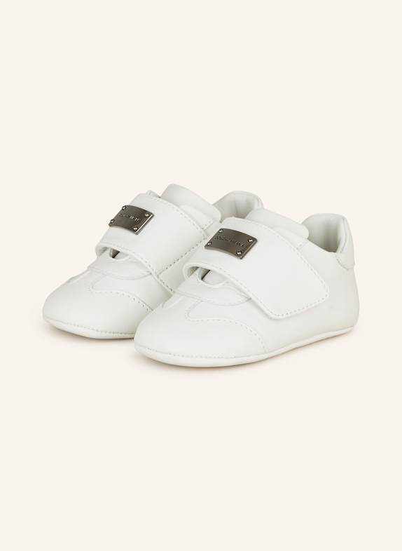 DOLCE & GABBANA Krabbelschuhe WEISS