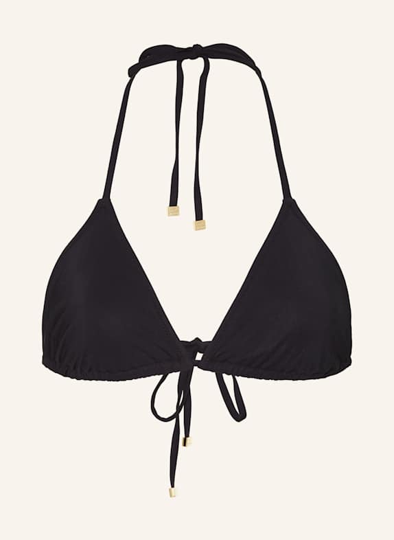 DOLCE & GABBANA Triangel-Bikini-Top ESSENTIALS SCHWARZ