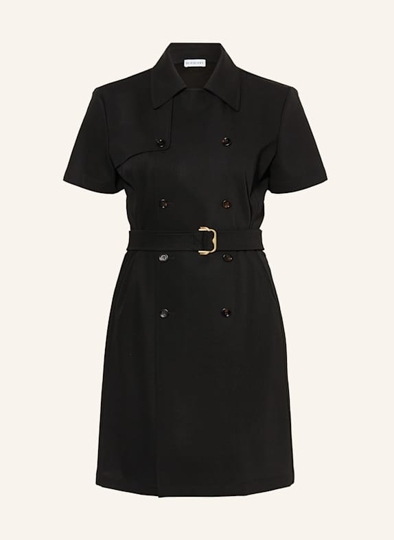 BURBERRY Hemdblusenkleid SCHWARZ
