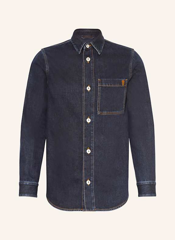 BURBERRY Jeans-Overshirt DUNKELBLAU