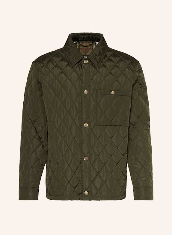 BURBERRY Steppjacke KHAKI