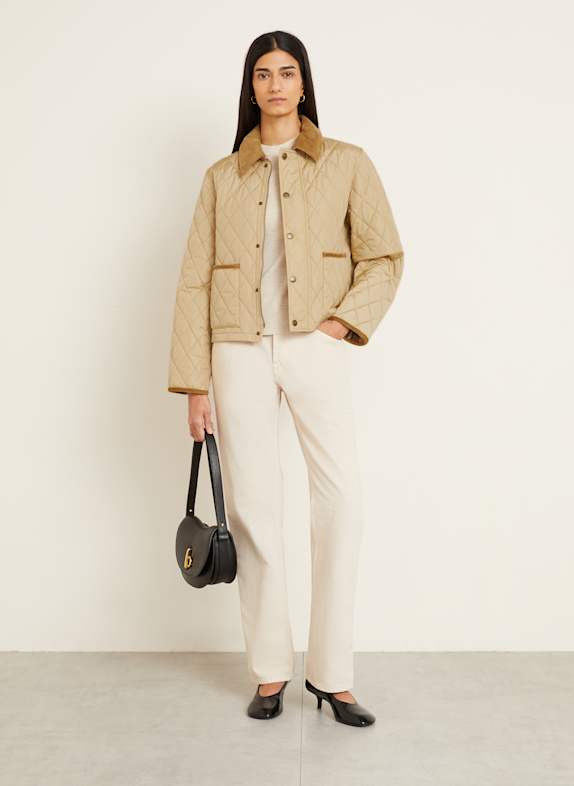 BURBERRY Steppjacke DUNKELGELB