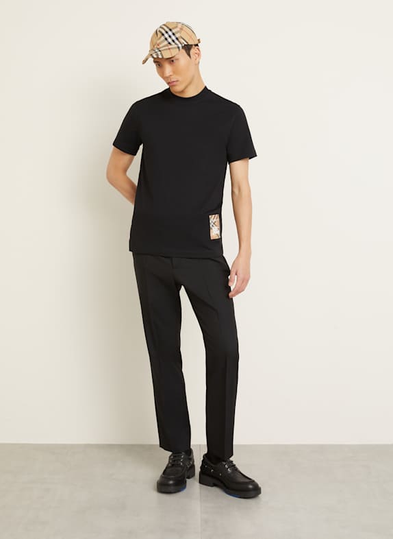 BURBERRY T-Shirt SCHWARZ