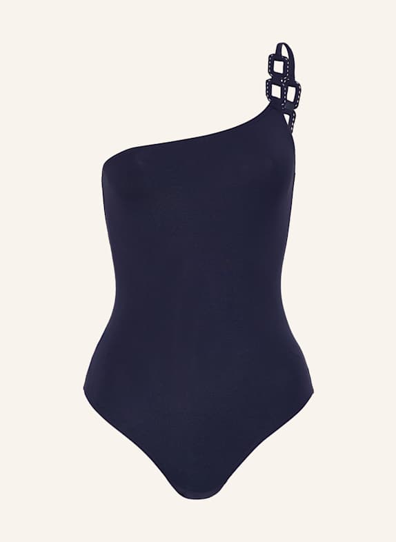 ERES One-Shoulder-Badeanzug PLAISANCE DUNKELLILA