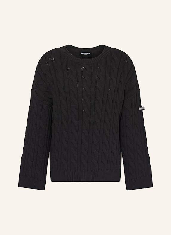 WRSTBHVR Pullover IMRAN SCHWARZ