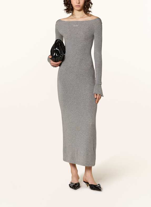 WRSTBHVR Jerseykleid AMBER GRAU