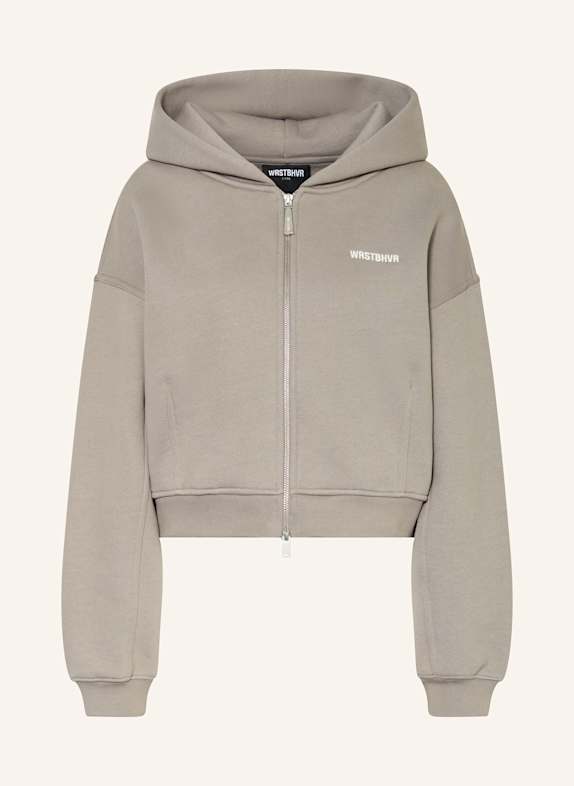 WRSTBHVR Sweatjacke ERIA TAUPE