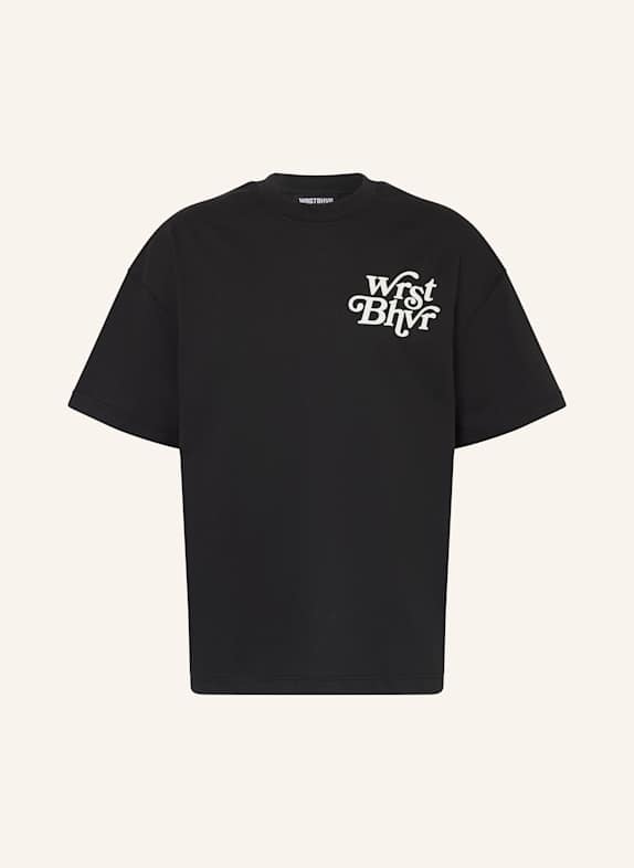 WRSTBHVR T-Shirt REAN SCHWARZ