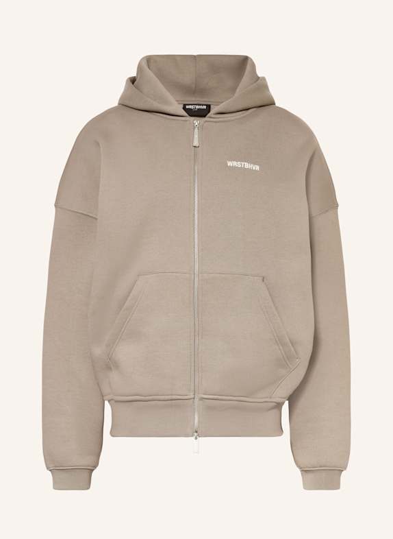 WRSTBHVR Sweatjacke DIAGO GRAU