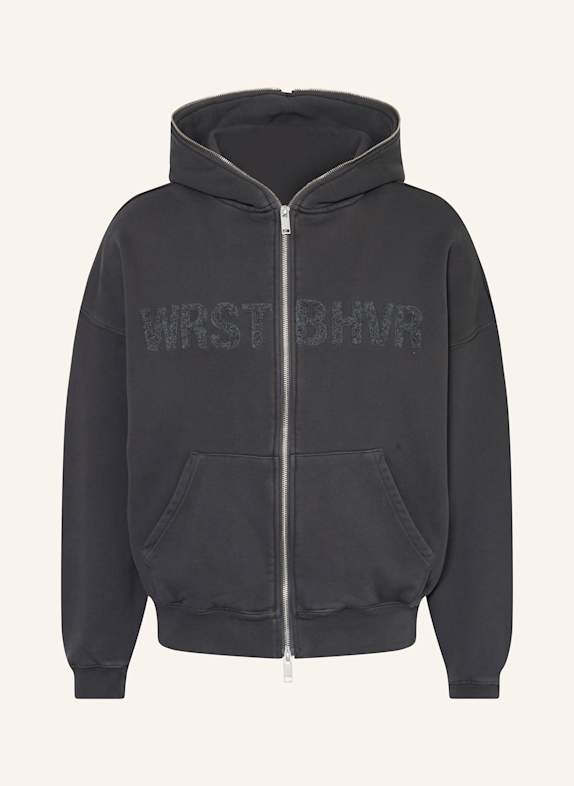 WRSTBHVR Sweatjacke TRENT SCHWARZ