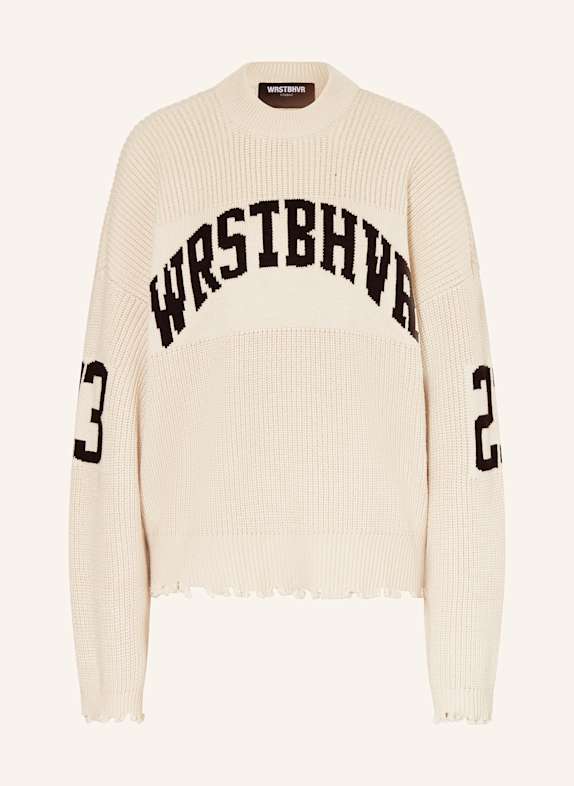 WRSTBHVR Sweater BEIGE/ BLACK