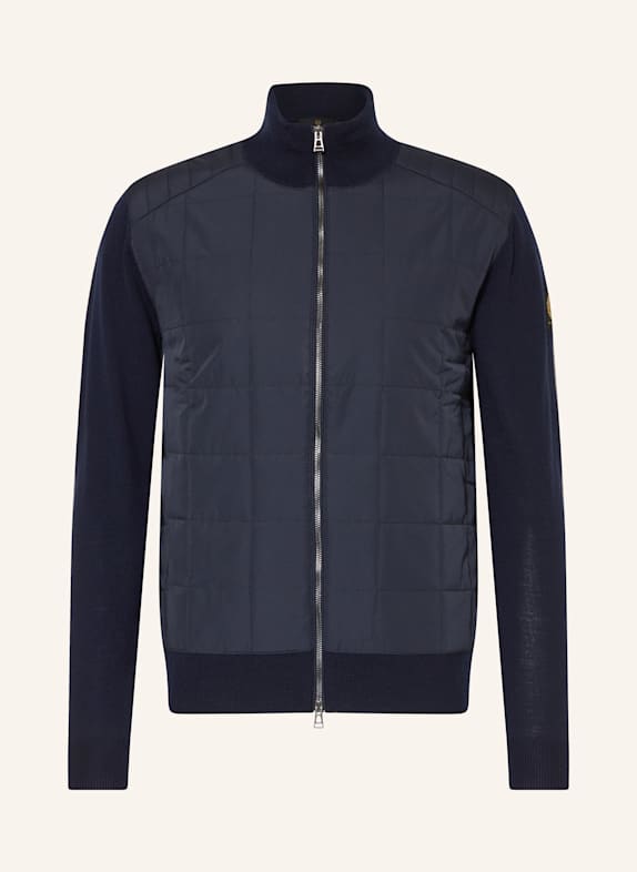 BELSTAFF Cardigan KELBROOK in mixed materials DARK BLUE