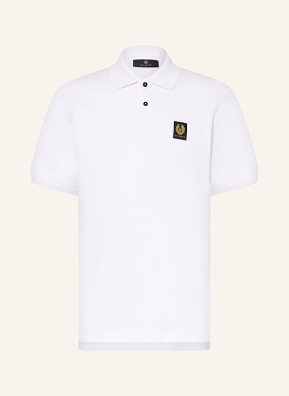 BELSTAFF Piqué polo shirt WHITE