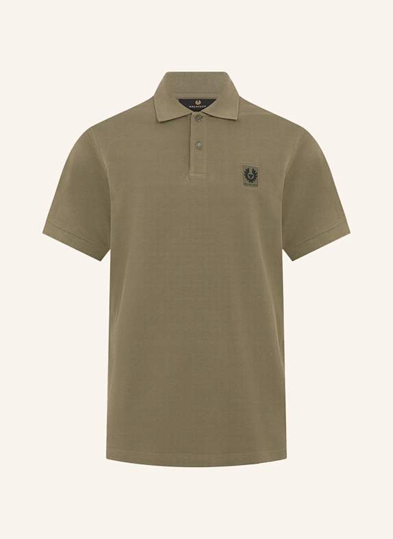BELSTAFF Piqué polo shirt OLIVE