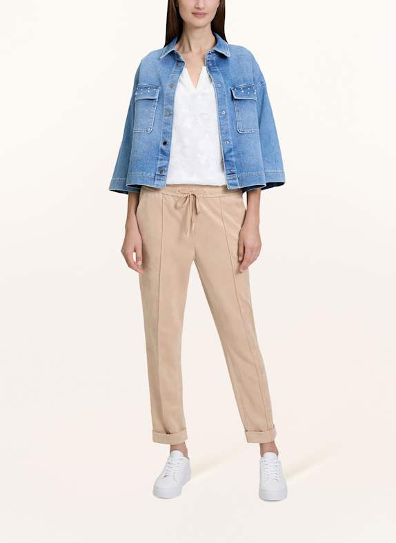 BETTY&CO Jeansjacke mit 3/4-Arm BLAU