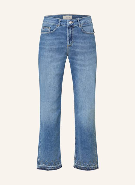 CARTOON Jeans with decorative gems 8619 Middle Blue Denim