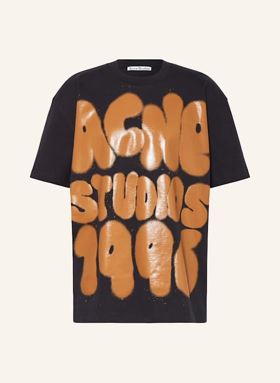 Acne Studios Koszulka oversize CZARNY