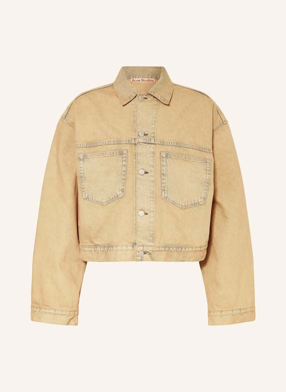 Acne Studios Jeansjacke BEIGE