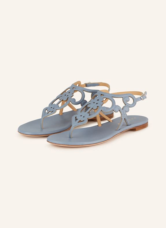 UNÜTZER Sandalen HELLBLAU
