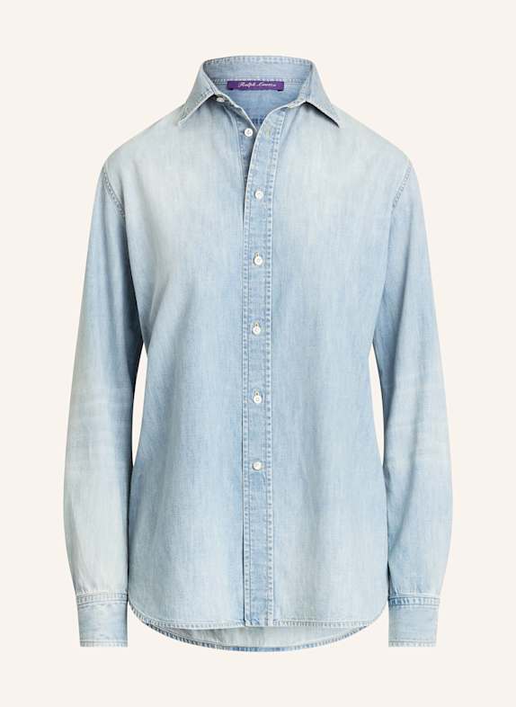 RALPH LAUREN Collection Jeansbluse ADRIEN HELLBLAU
