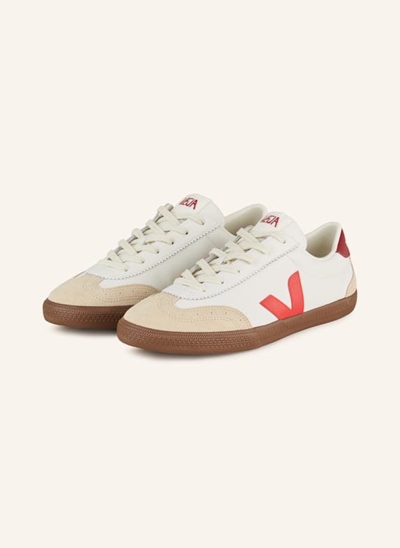 VEJA Sneakers VOLLEY WHITE/ DARK RED/ LIGHT GRAY