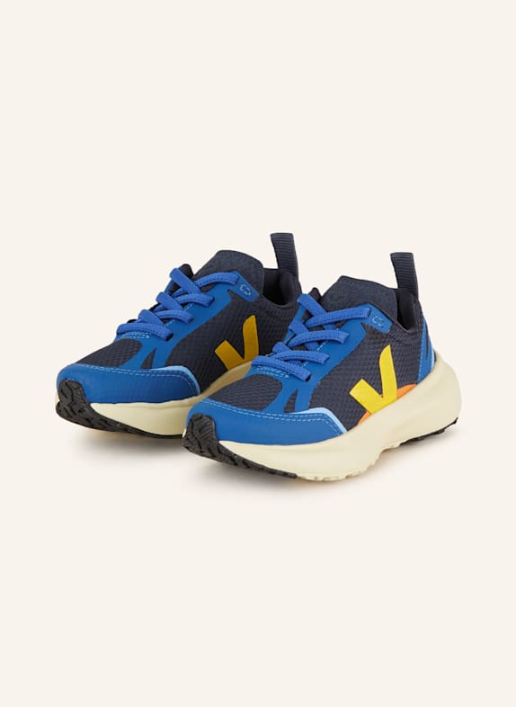 VEJA Sneaker CANARY LIGHT BLAU/ DUNKELGELB