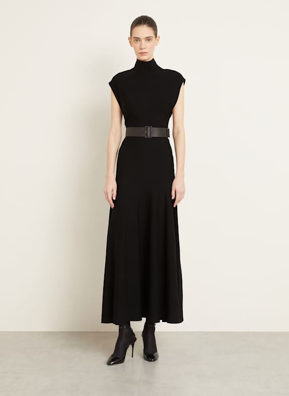 ALAÏA Strickkleid SCHWARZ